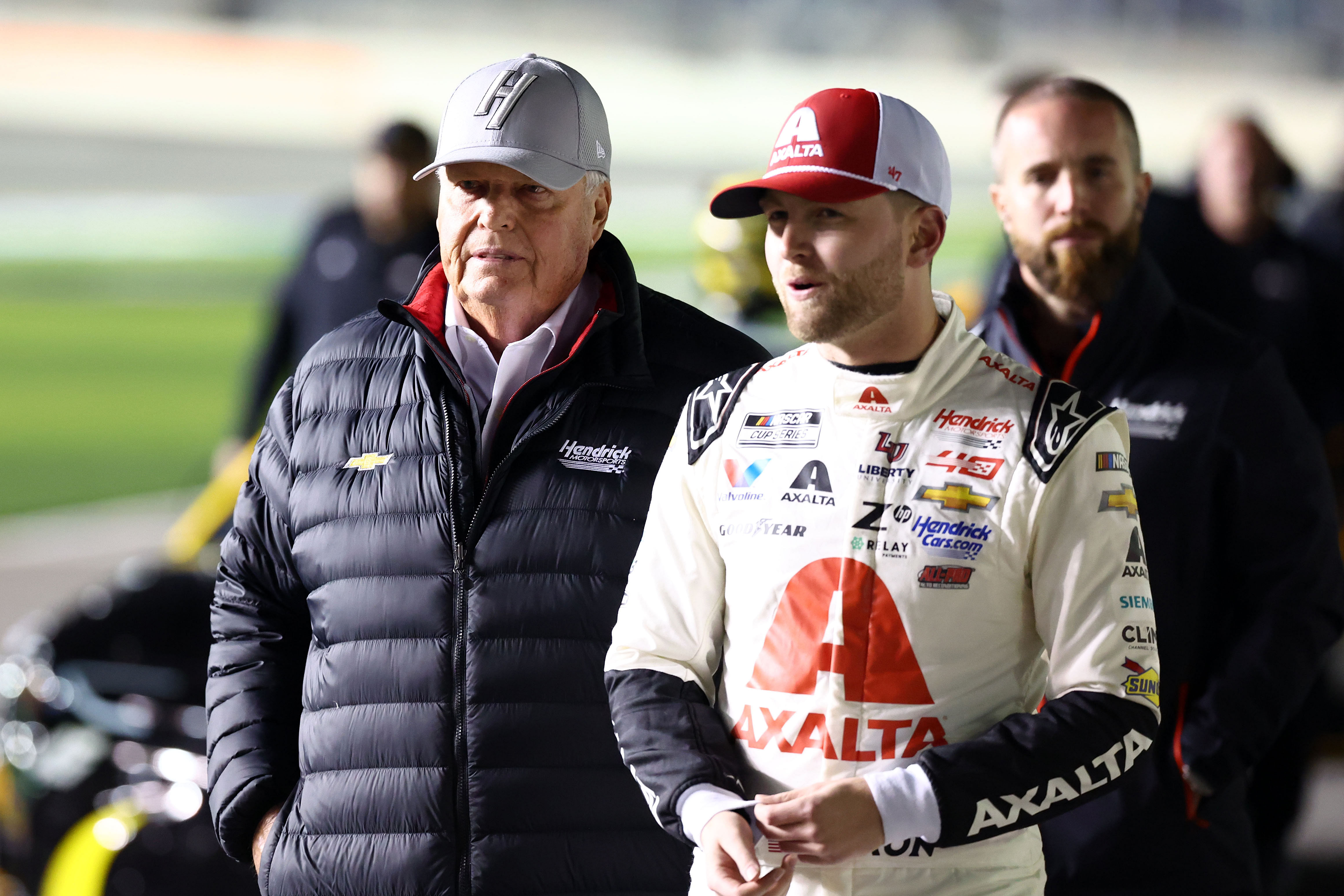 NASCAR: William Byron and Rick Hendrick - Cup Qualifying - Source: Imagn